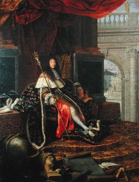 Henri Testelin Portrait of Louis XIV of France china oil painting image